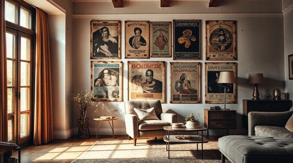 10 affiches vintage pour transformer votre déco intérieure