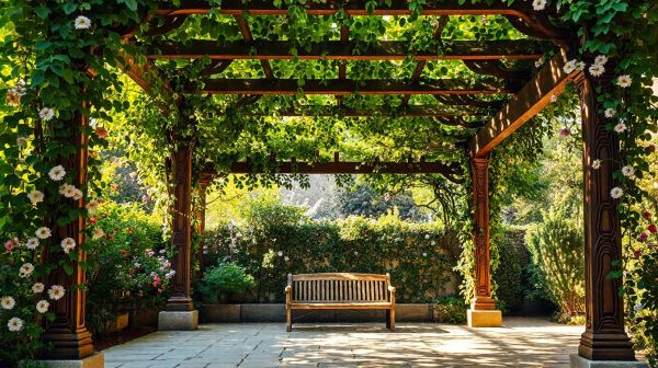 Aménager un espace ombragé : modalités pour une pergola élégante