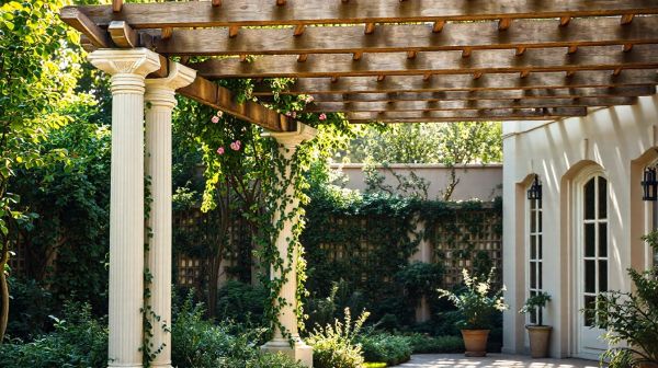 Aménager un espace ombragé : modalités pour une pergola élégante
